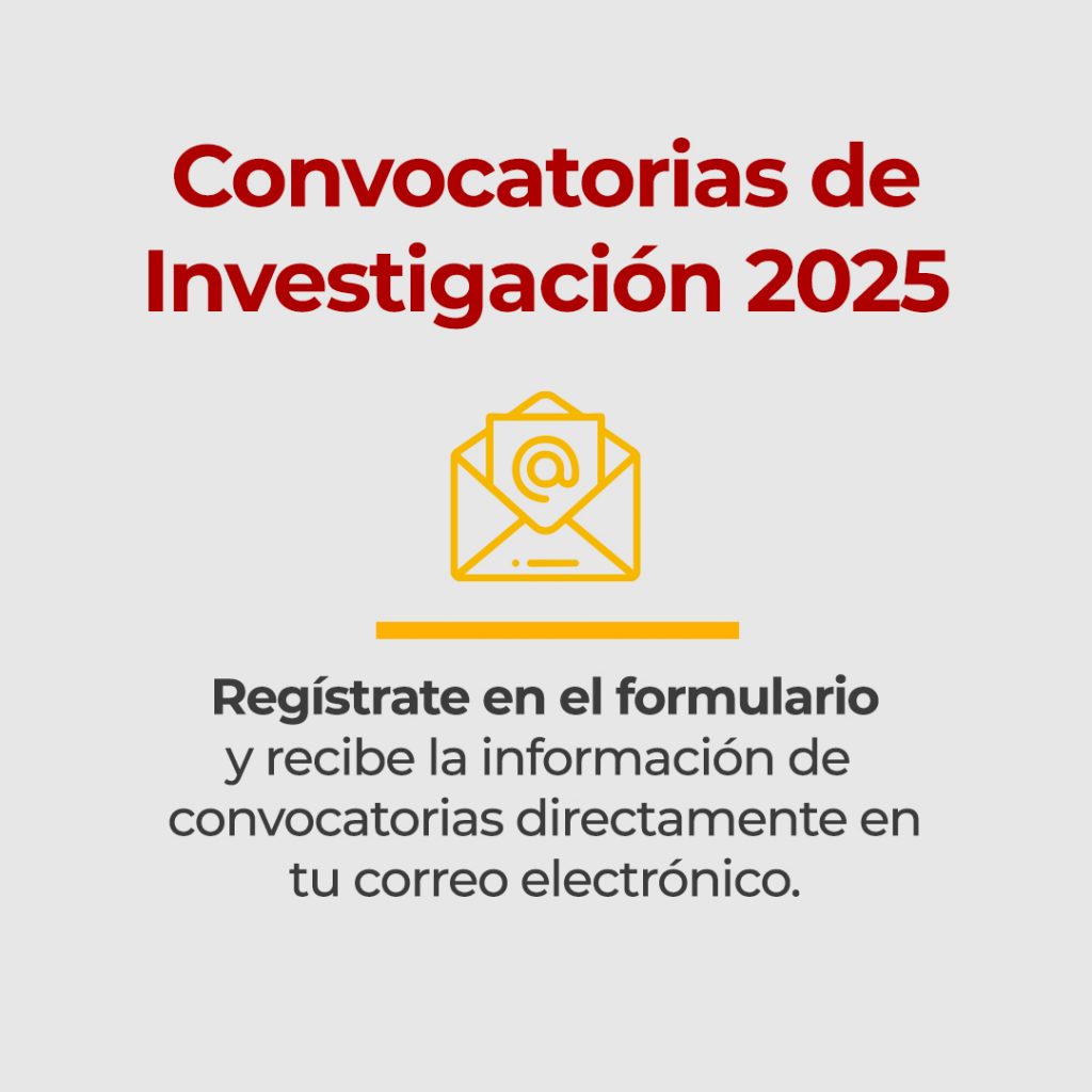 Formulario para información general de convocatorias