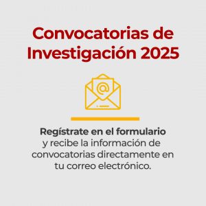 Formulario para información general de convocatorias