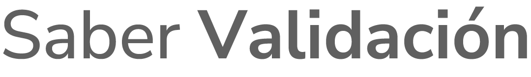 Logo examen saber validación